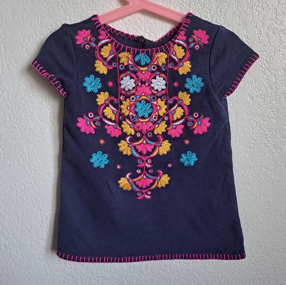 Oshkosh B'gosh Girls Embroidered Tunic/ Dress Size 3T
